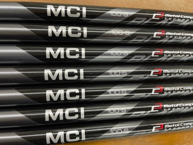 程度良好 フジクラ MCIブラック 100S #4~PW 番手ずらし ⁄ MCI フジクラ