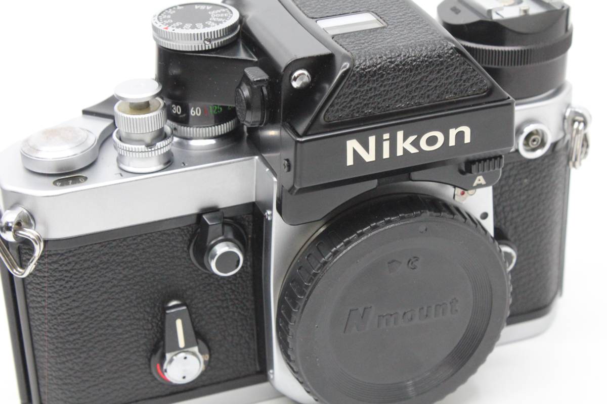 【送料無料1円/超美品】 ニコン Nikon F2 フォトミック A ボディ シルバー 800万番 レリーズ カプラー AS-1 MT4045