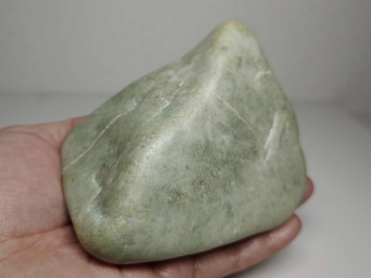 科学、自然 【上質・ラベ】☆117g☆ 翡翠 ヒスイ 原石 翡翠原石 鑑賞石