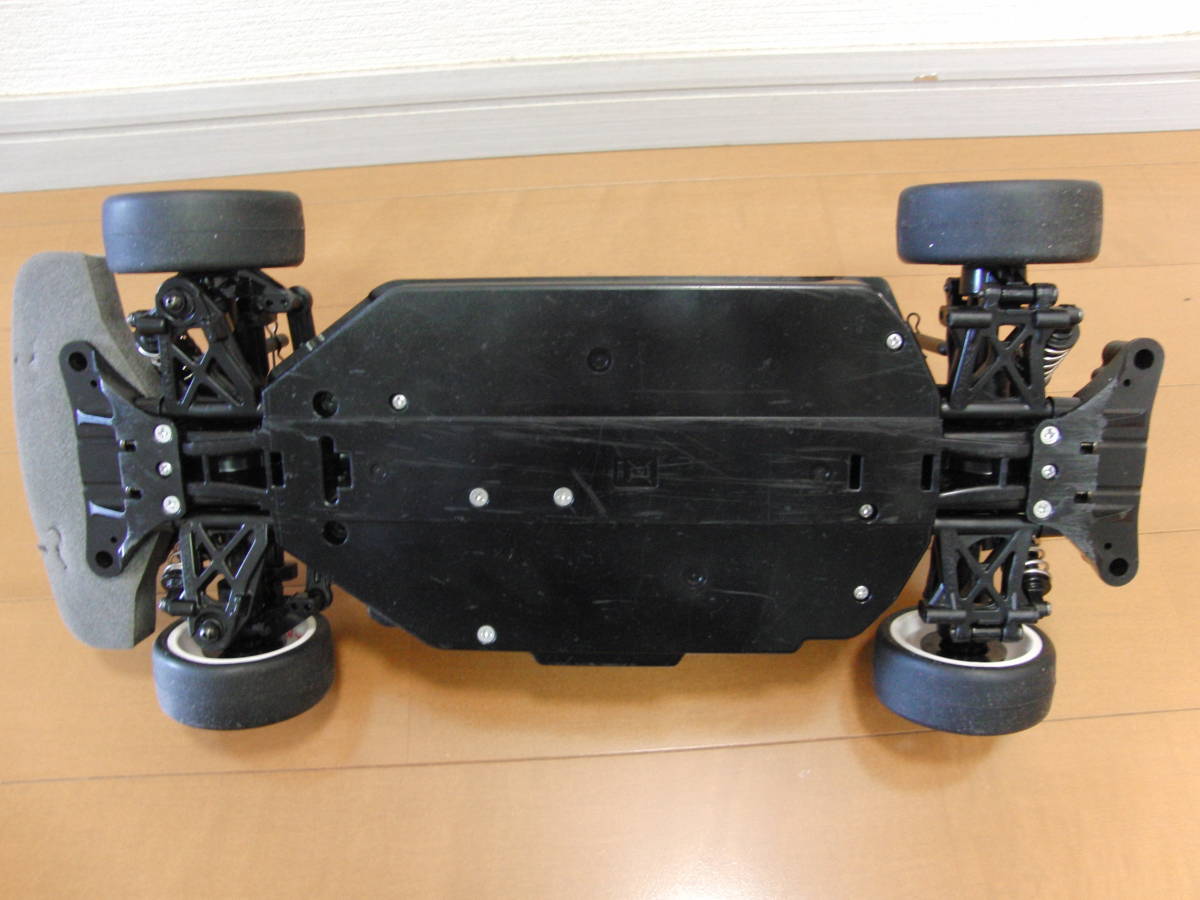 タミヤ TT-02シャーシ スカイラインGTRボディ タミヤ R34 GT-R 0 RC