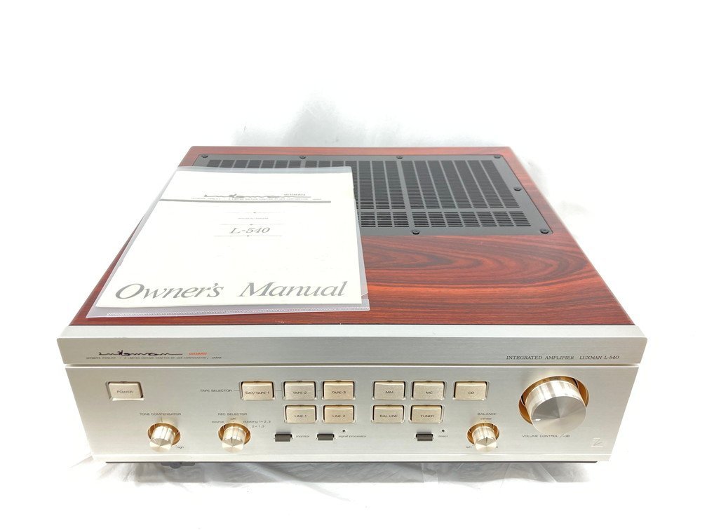 L-540 LUXMAN プリメインアンプ L-507Z｜製品情報｜ラックスマン株式