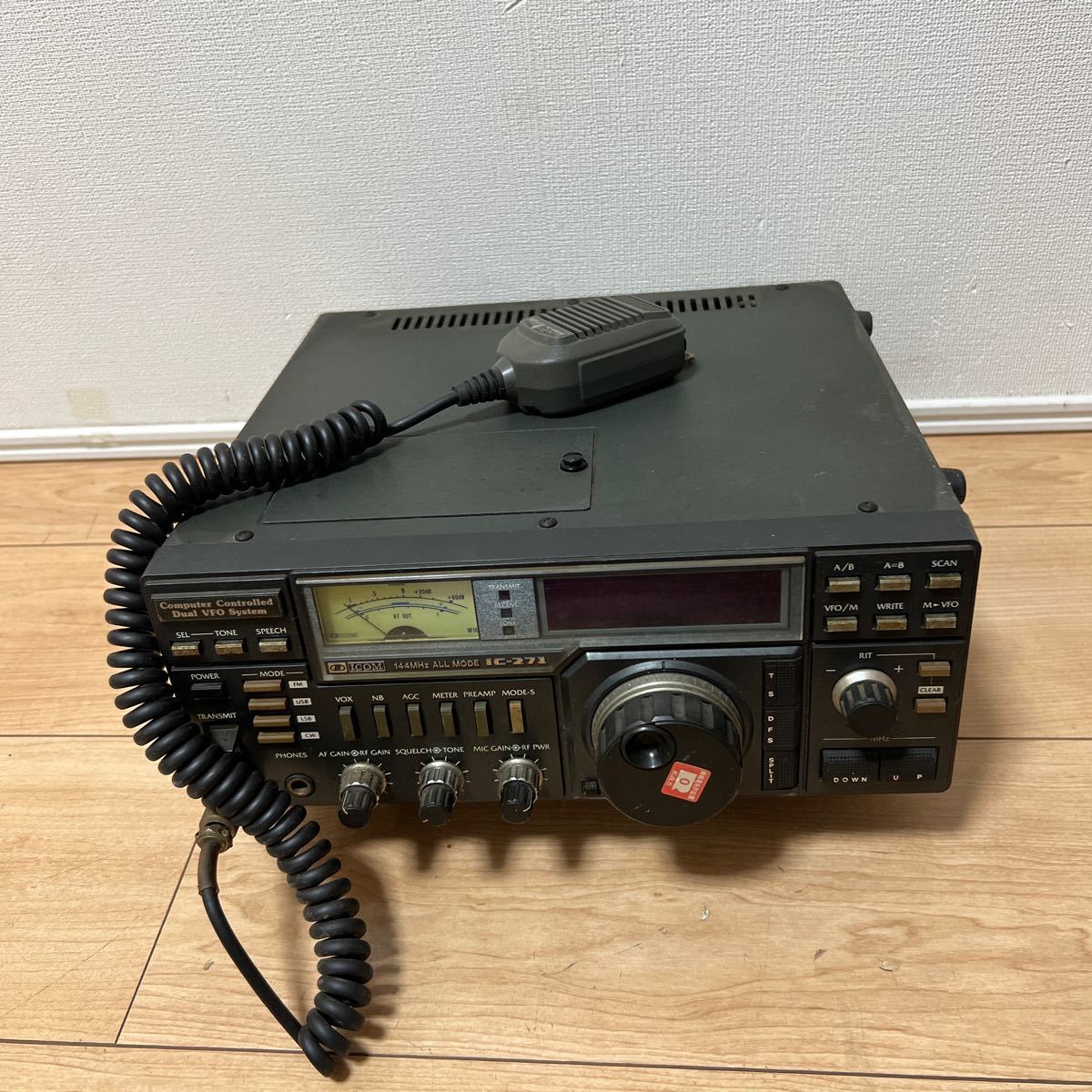 COM アイコム144MHzオールモードトランシーバー IC-271