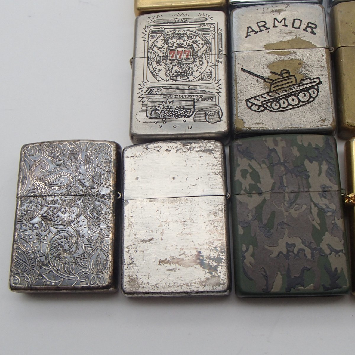 ジッポー ライター ガス ZIPPO Zippo 喫煙具 大量まとめ売り 8点セット 