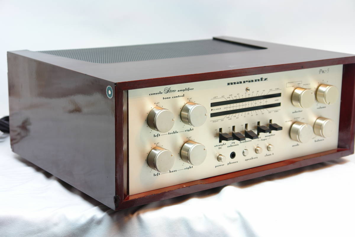 マランツ プリメインアンプ PM-5 Marantz MARANTZ オーディオ機器 音