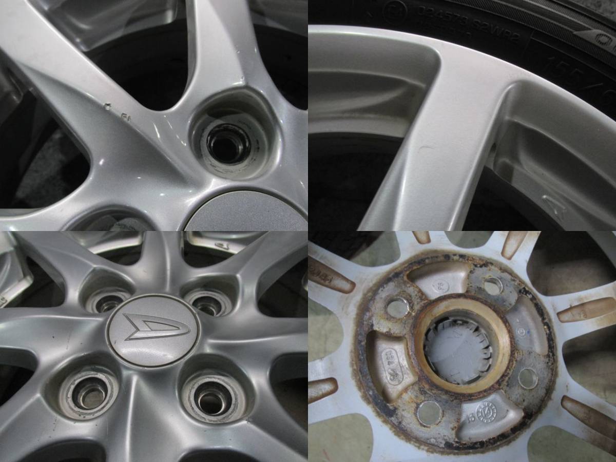 ヨコハマ 155/65R14 2019年製 ダイハツ 純正 4本セット タント ムーヴ ウェイク ミラ イース キャスト など_6