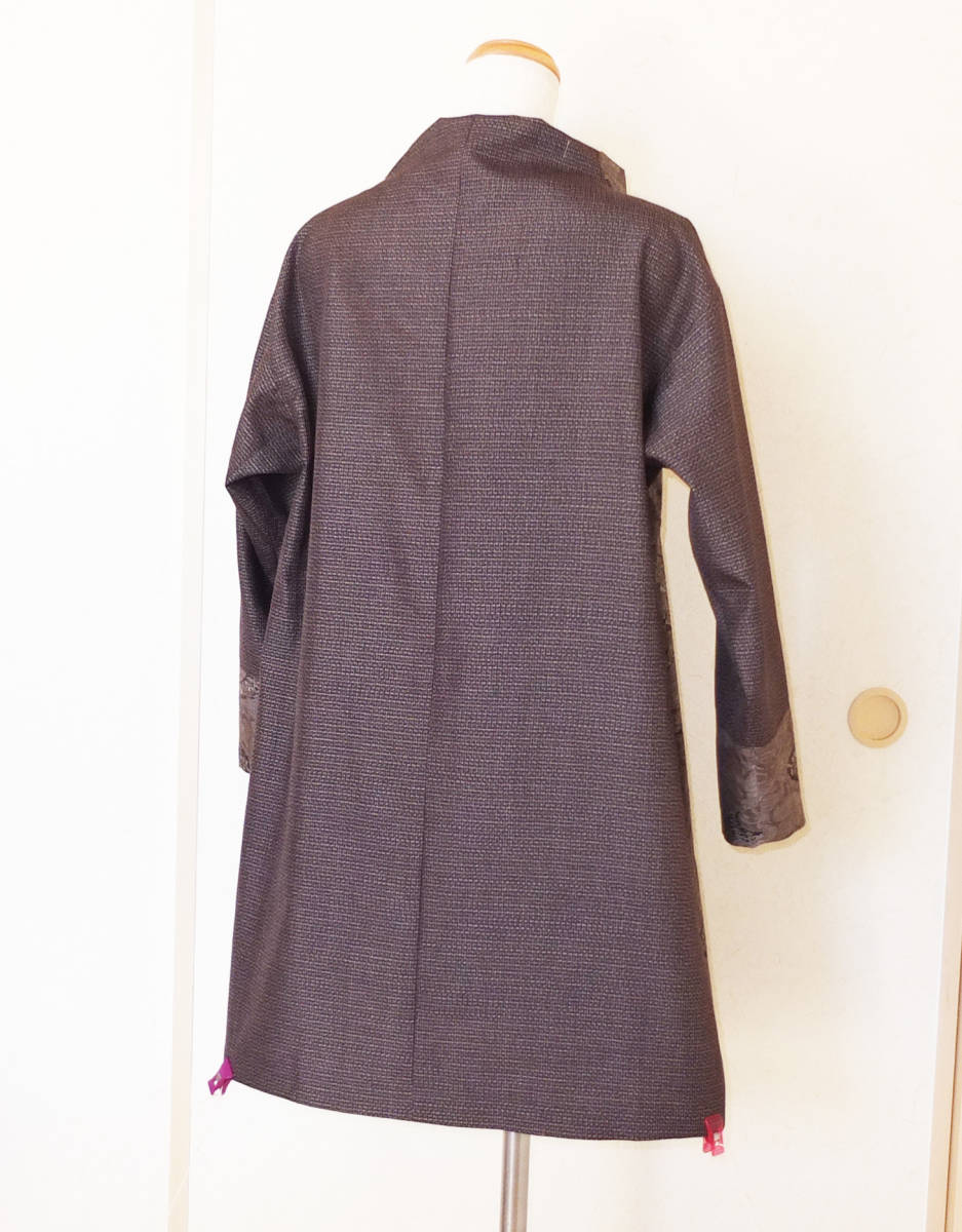 着物リメイク ☆紬 Aラインチュニック（11号サイズ）☆ 手作り