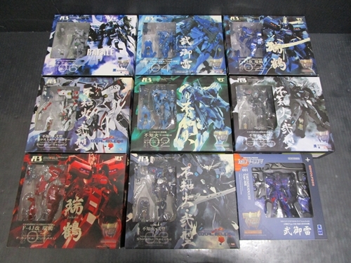 ■【現状品】詳細不明 マブラヴ オルタネイティヴ リボルテック/A3メカアクションフィギュアシリーズ 9点まとめセット