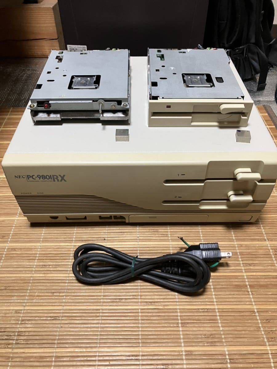 NEC PC9801RX 動作確認済み　FDD2つ付き