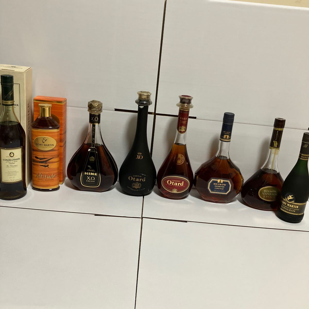 古酒 NAPOLEON COURVOISIER HINE XO OTARD COGNAC ナポレオン カミュ 8