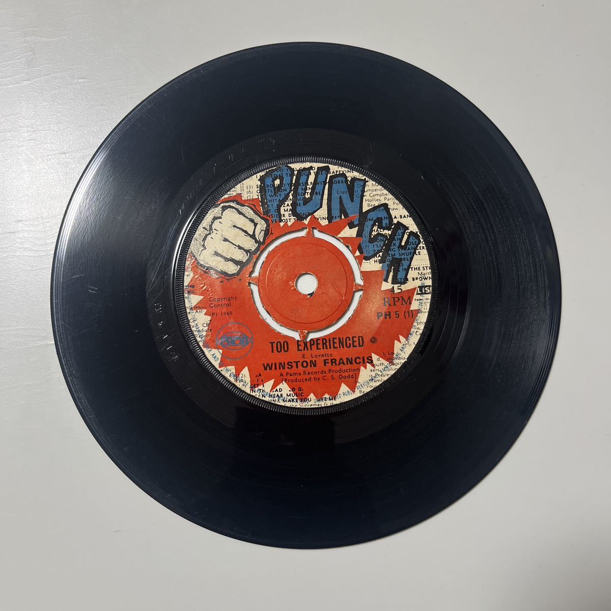 レア☆ Too Experienced / Winston Francis