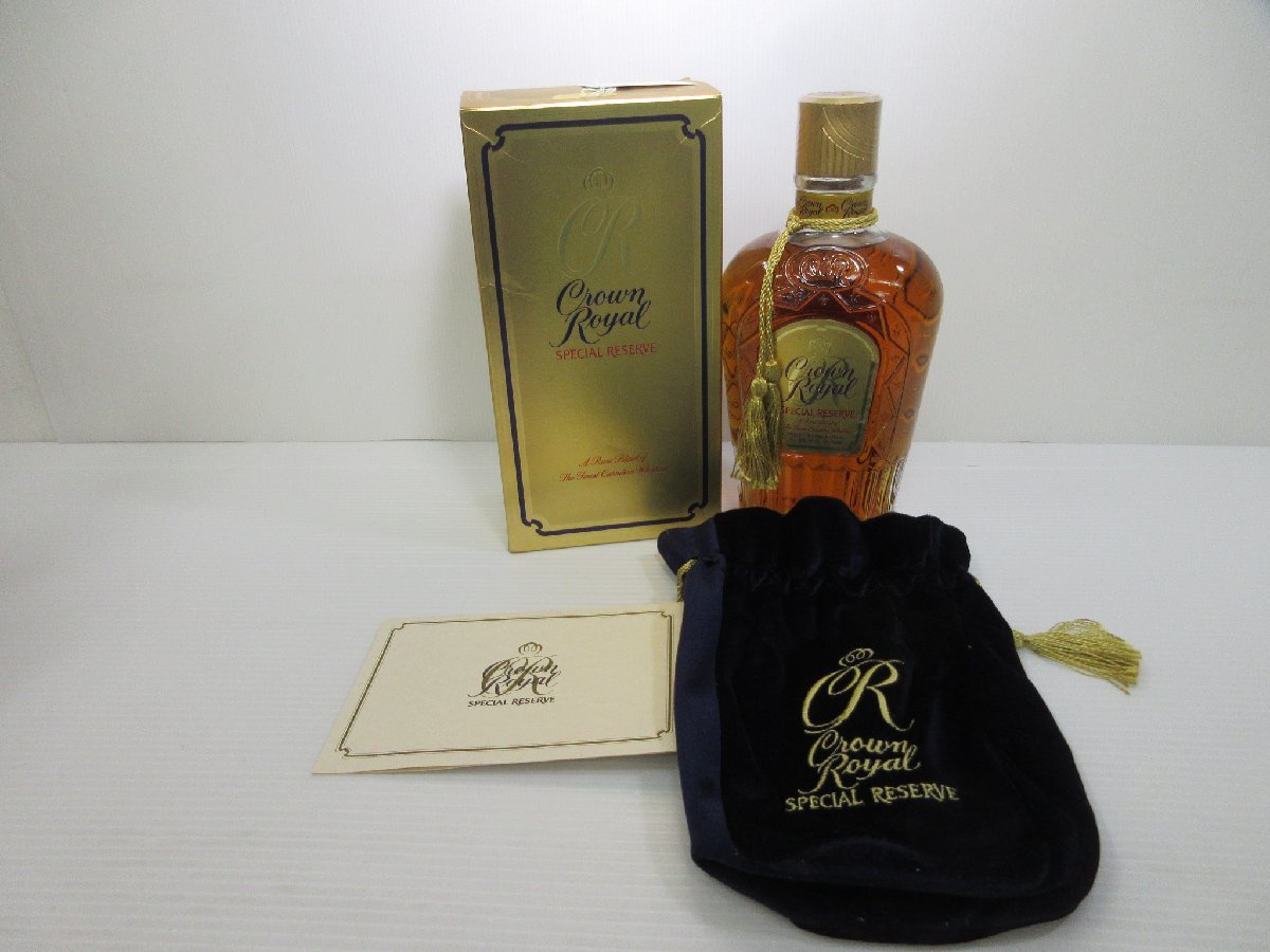古酒☆Crown 古酒☆クラウンロイヤル/Crown Royal スペシャルリザーブ