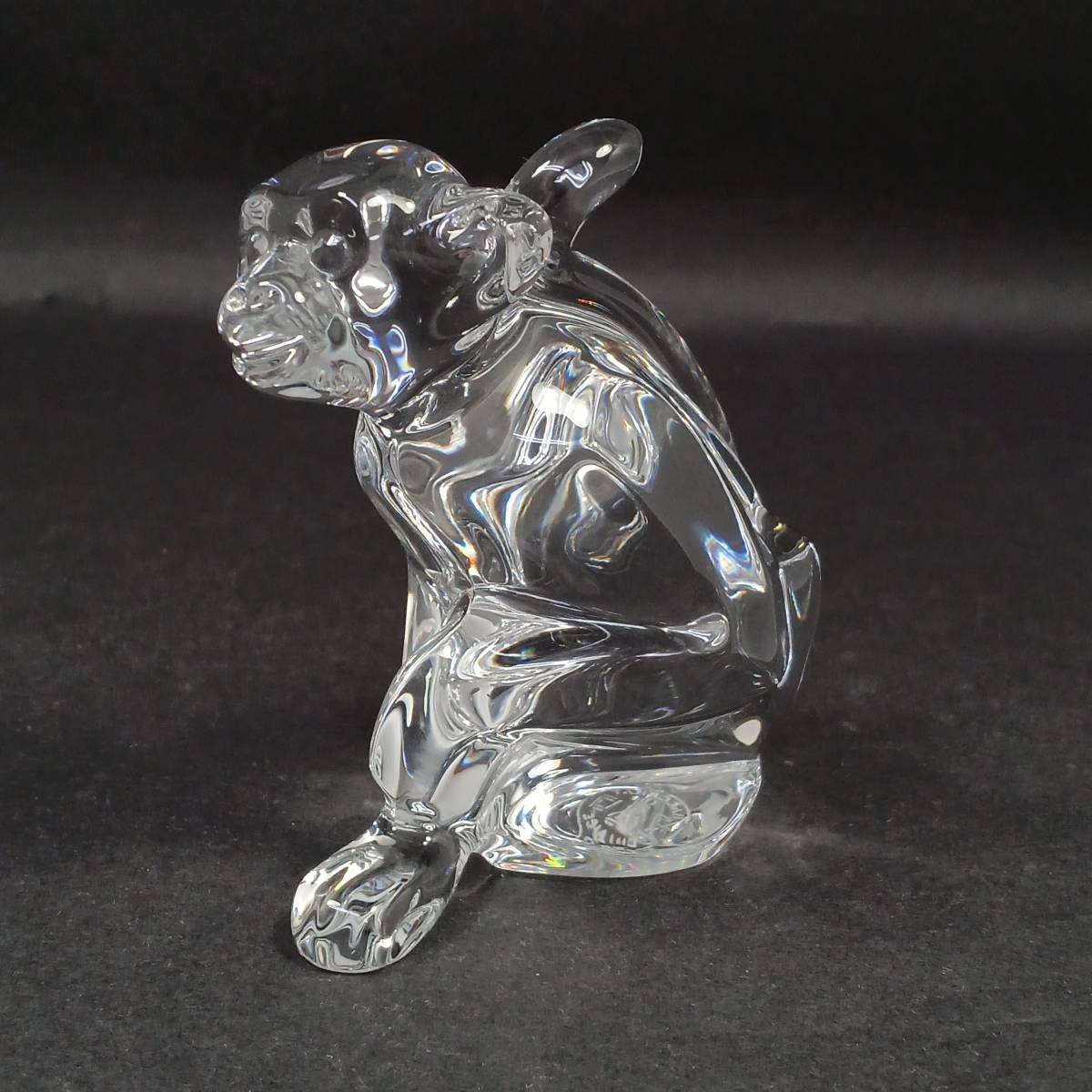【人気SALE，大人気】 バカラ Baccarat 干支 申 猿 サル さる クリスタル 置物 フィギュリン ys26368(クリスタルガラス)｜売買されたオークション情報、yahooの商品情報をアーカイブ公開 - オークファン クリスタルガラス