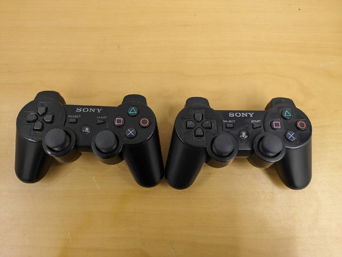 A-480☆PS3 500G ジャンク品扱い コントローラー2つ付き☆美品☆