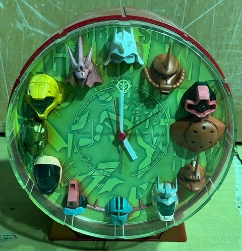 CLOCK ジオンクロック CHAR -「zeon Yahoo!オークション シャー ZEON