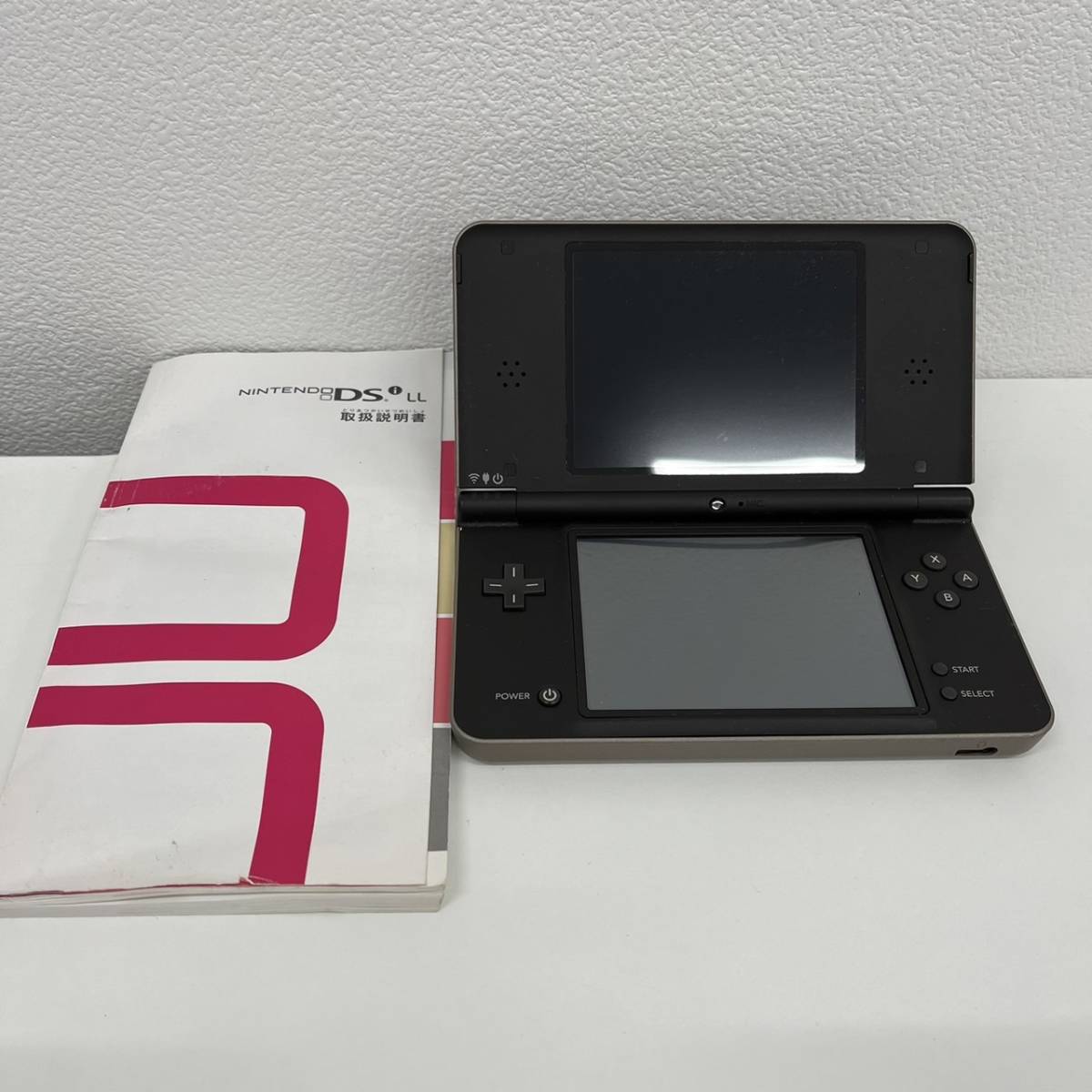 【TJ-2670】ニンテンドー3DSiLL ダークブラウン 1円スタート 通電動作確認済み 説明書付き ゲーム機 ニンテンドー ＤＳ