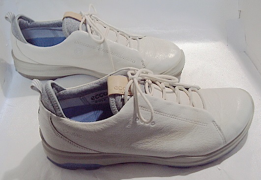 お買い得*360/24.5㎝♪♪ECCO スパイクレス ゴルフシューズ GORE-TEX