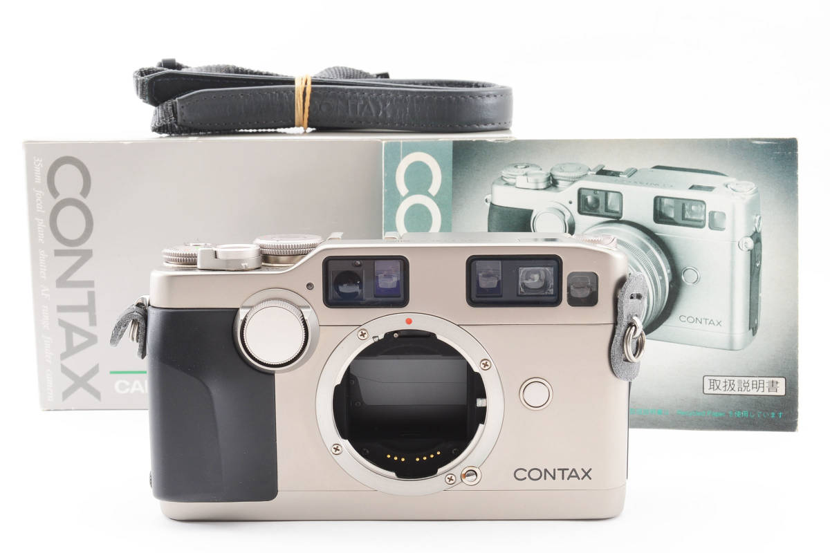 美品】コンタックス CONTAX G2 ボディ 元箱 取扱説明書付き またとない