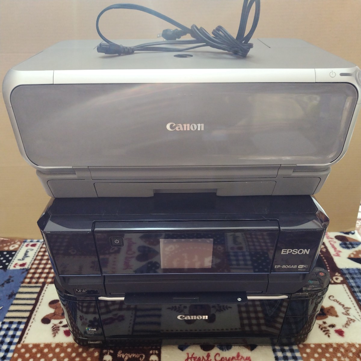 Canon PIXUS MG5230 iP3100 EPSON EP-806AB インクジェットプリンター キャノン エプソン プリンター 現状渡し ジャンク 管理番号SO-KO