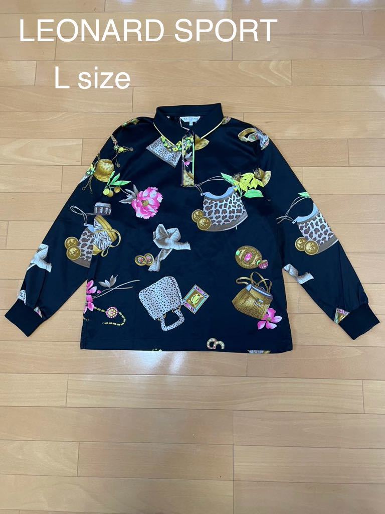LEONARD SPORT(レオナールスポーツ) 長袖ポロシャツ サイズ42 L