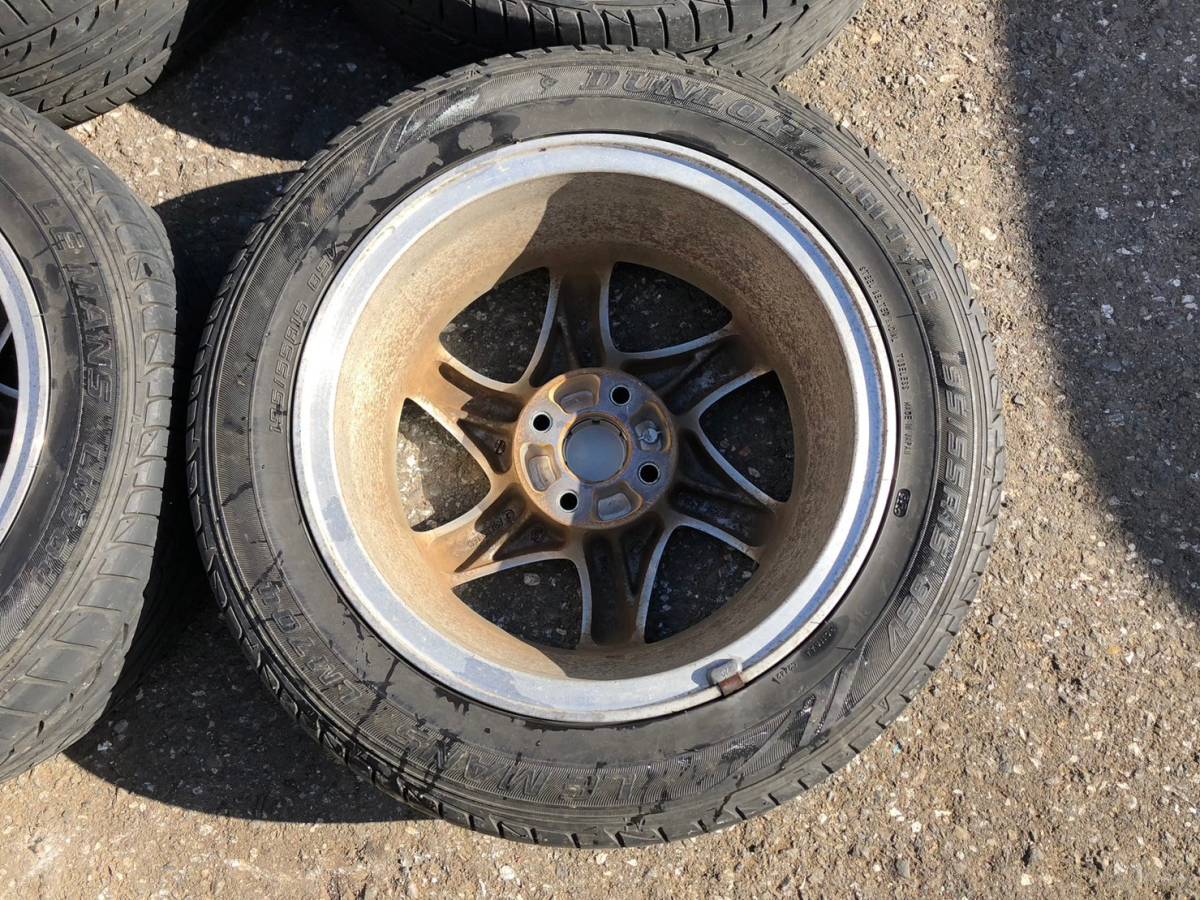 ホンダ インテグラ DC2 SIR-G 純正ホイール 4本セット 15×6J＋45 4穴