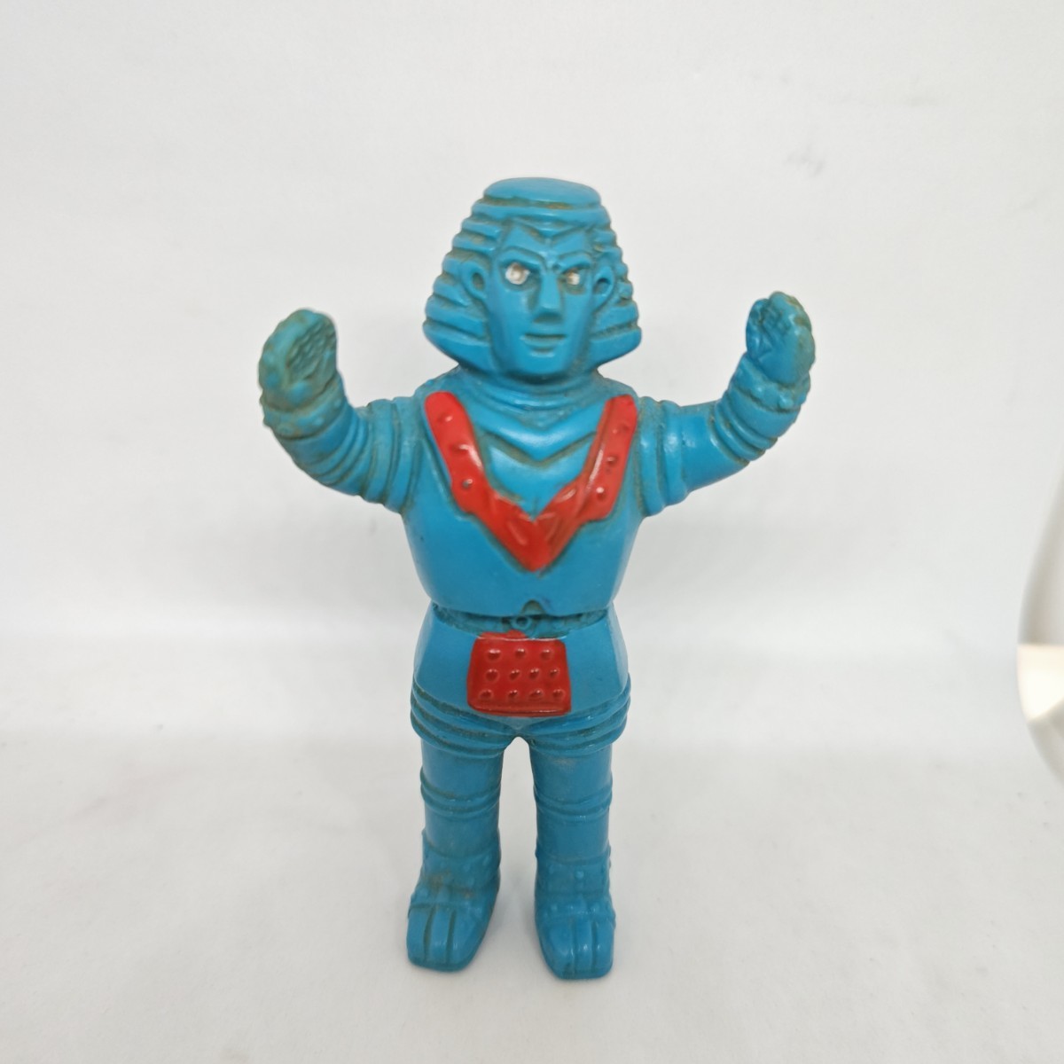 激レア　ブルマァク　ジャイアントロボ　ソフビ　　特撮　ロボット　当時物　約10.5cm ミニフィギュア　 送料520円 zejみ