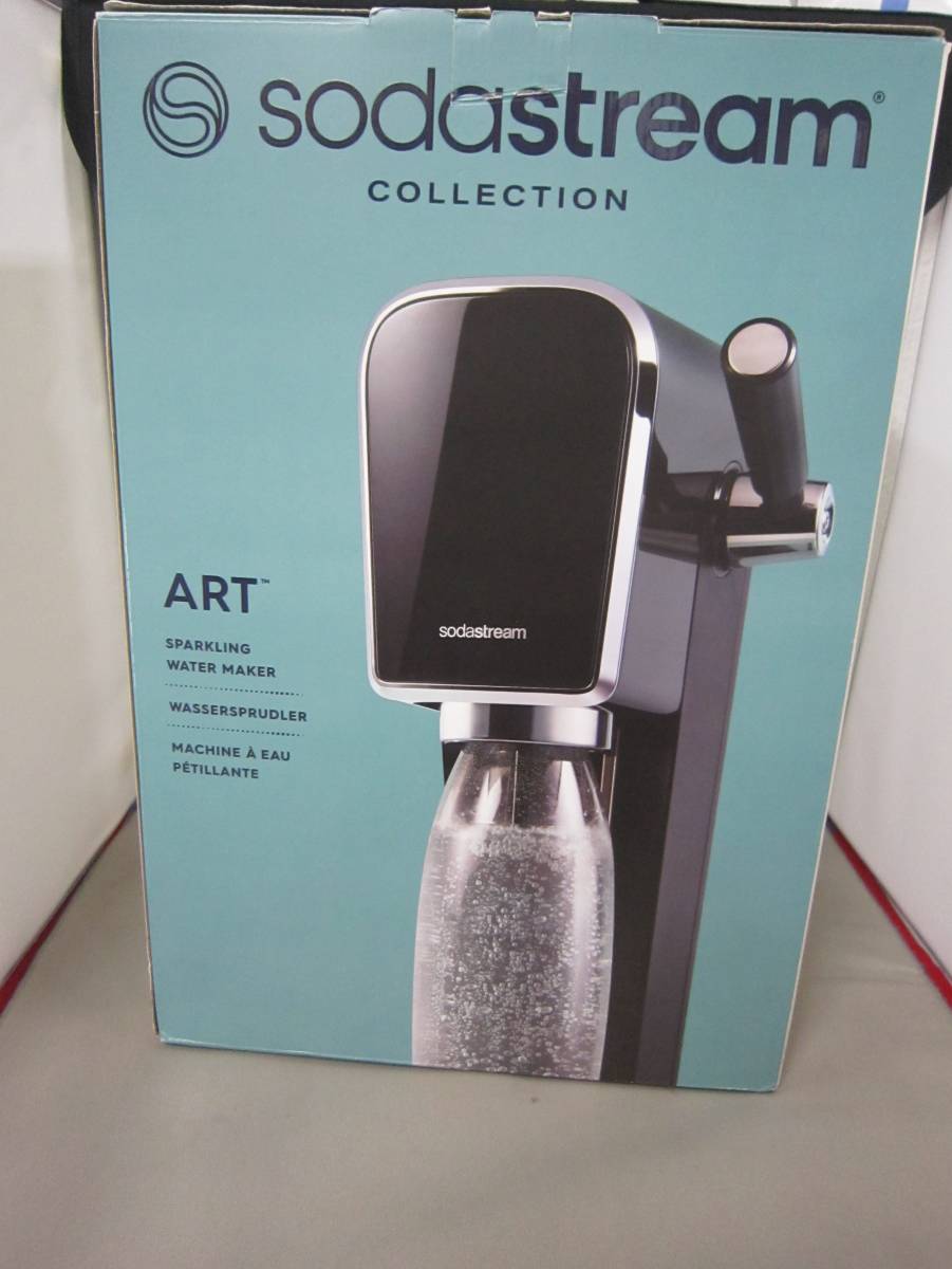【中古美品】Sodastream Art ブラック 現状渡し 美品 SodaStream Art ソーダストリーム アート 本体 家庭用