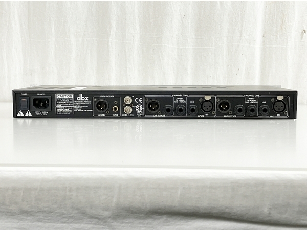 dbx 0 2ch真空管マイクプリアンプ A⁄Dコンバーター 1Uラック 種類 dbx