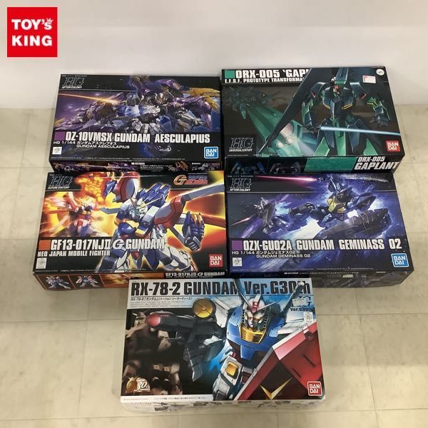  1円〜 HGUC等 1/144 ゴッドガンダム ギャプラン 他(ガンダム)｜売買されたオークション情報、yahooの商品情報をアーカイブ公開 - オークファン その他