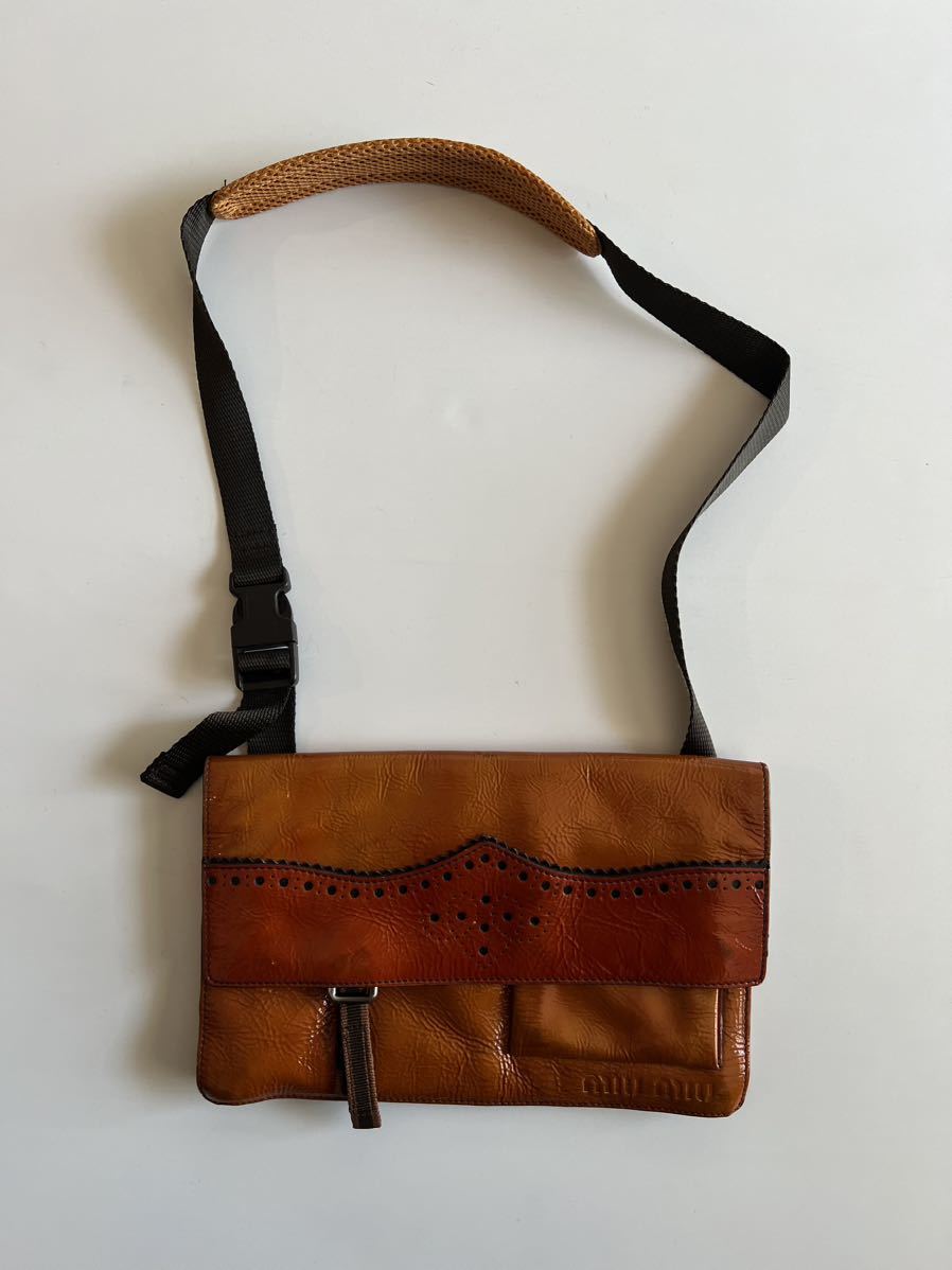AW1999 MIU MIU archive docking bag ミュウミュウ アーカイブ AW1999 MIU MIU archive docking bag ミュウミュウ アーカイブ