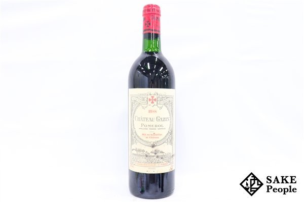 □注目! シャトー・ガザン 1988 750ml 12.5% フランス ボルドー 赤