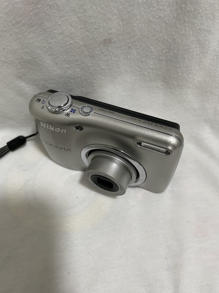 52) デジタルカメラ Nikon COOLPIX L23 動作OK 乾電池使用