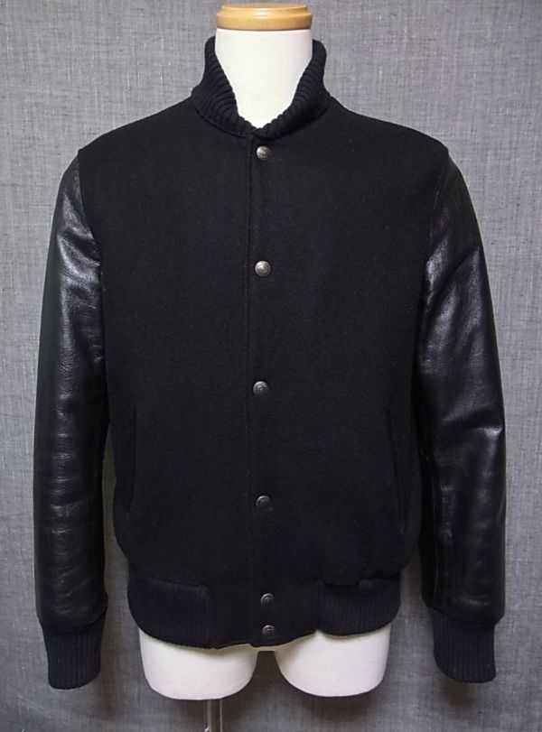 RAG CIE AMERICAN スタジャン Schott 別注 レザー ウール CIE