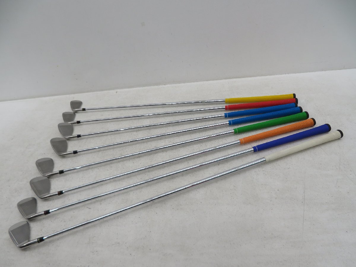 現状品●キャスコ　Taro　TI-114　アイアン　8本（4～9・P・A）セット　ゴルフクラブ●894E