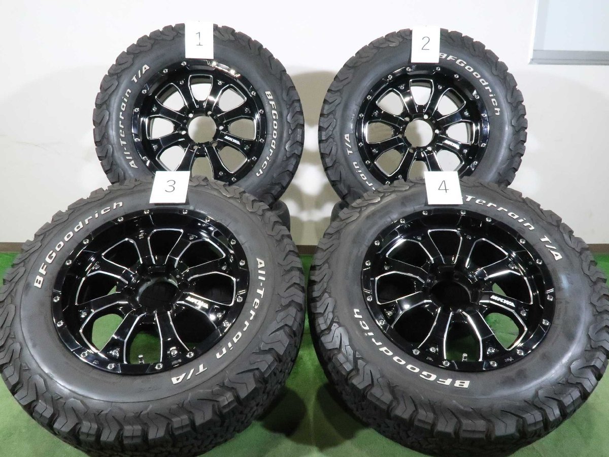 MKW & BFGoodrich All-Terrain T/A 17インチ 4本 MKW MK-46 M/L+ 17
