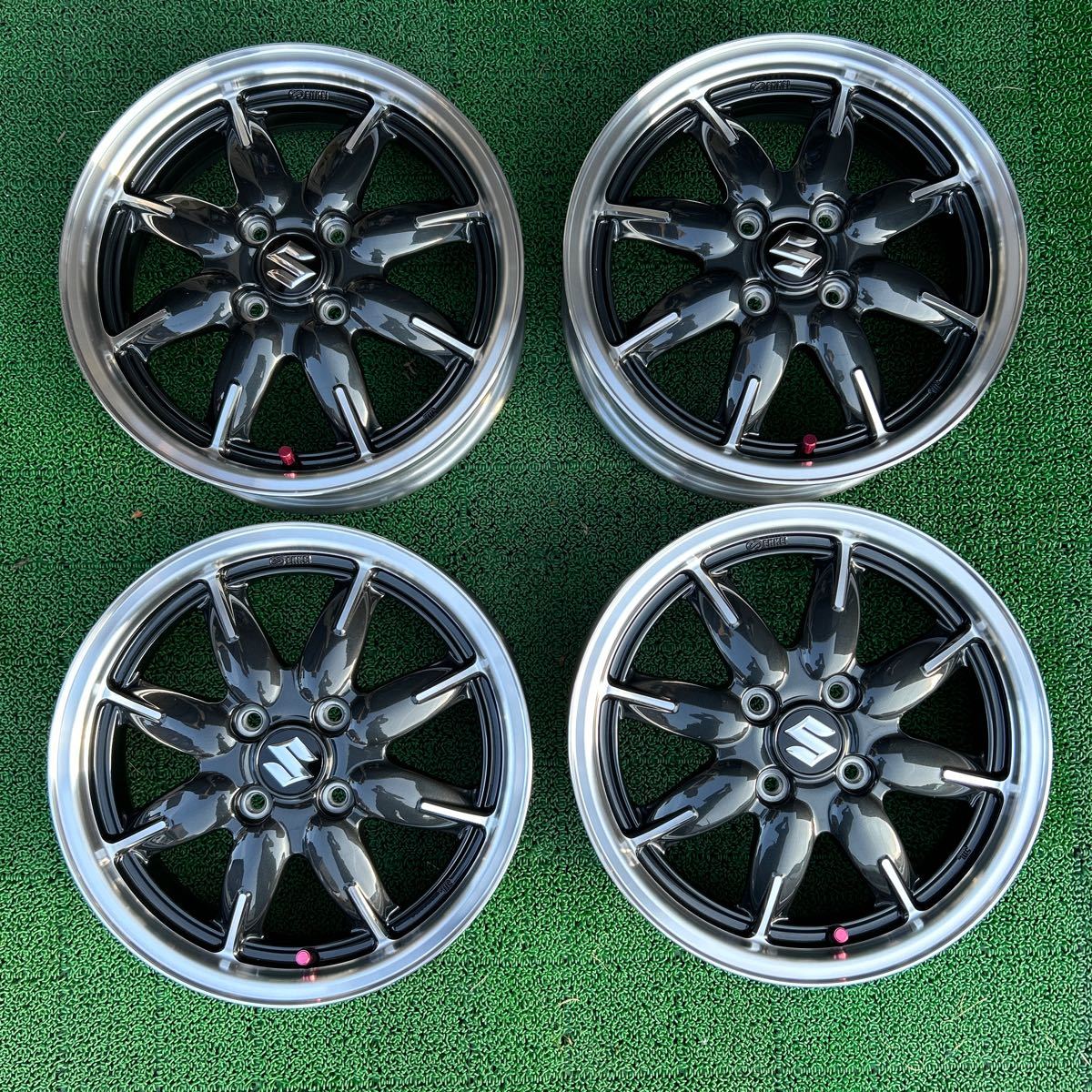 アルト ターボ RS 純正 アルミホイール エンケイ ポテンザ RE050A
