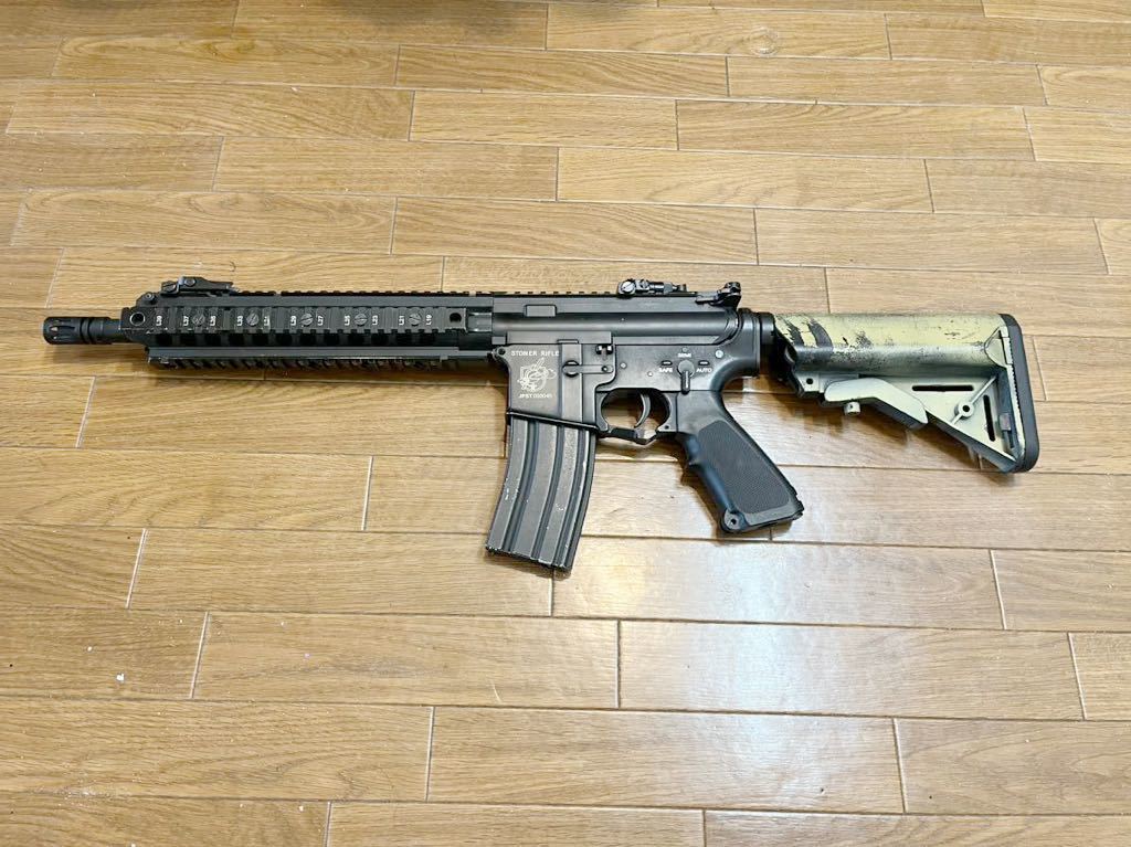 メーカー不明 sr-15 フルメタル電動ガン ジャンク g&g アイアンサイト