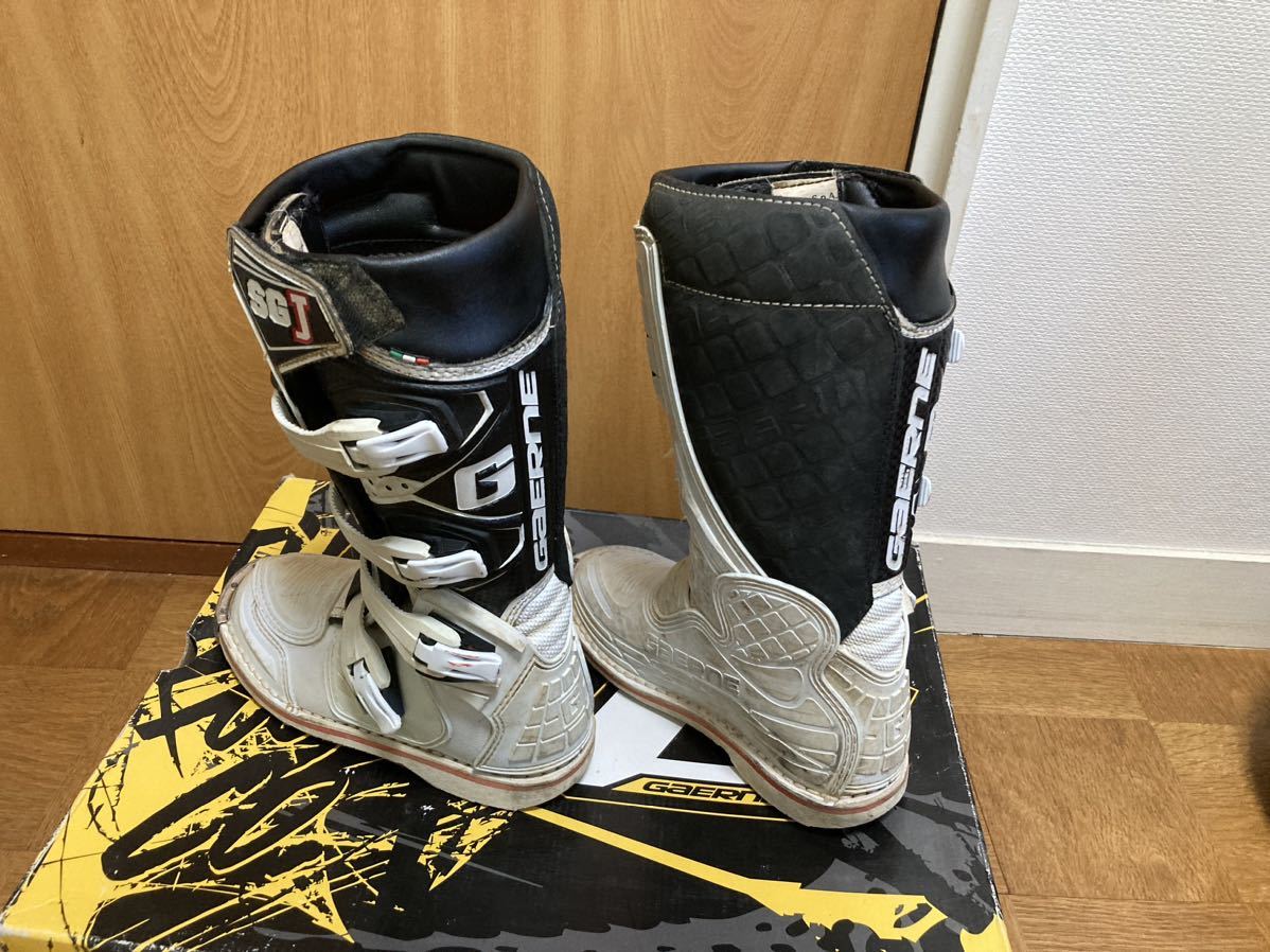ガエルネ　SG-J キッズ　ジュニア　サイズ　オフロードブーツ　JPN22 中古品　日本サイズで22cm GAERNE モトクロス　トライアル_5