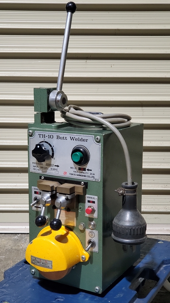 送料無料！ 中古現状即決！美品 新東京電機 バット溶接機 TH-10 