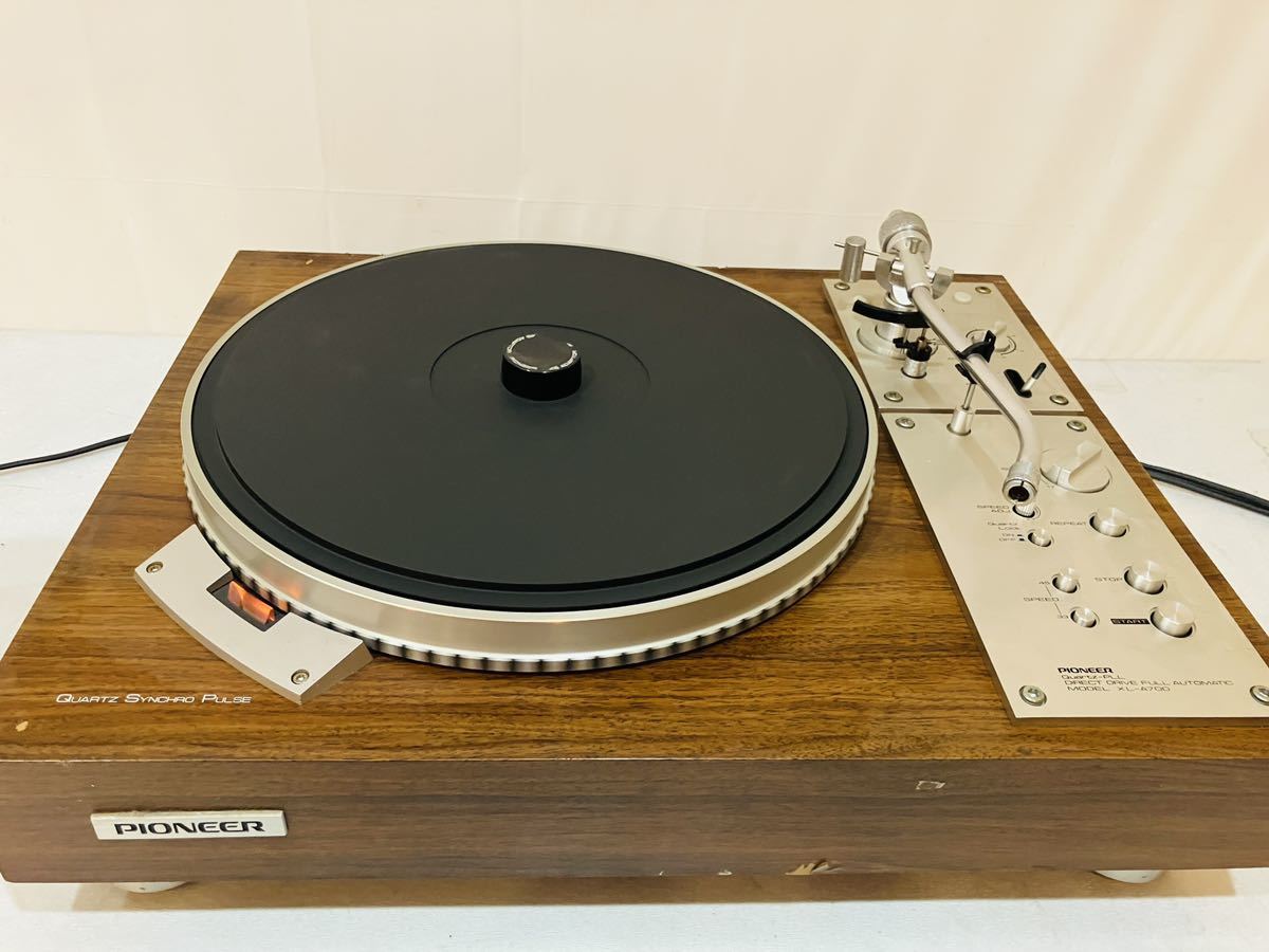 Pioneer パイオニア XL-A700S ターンテーブル ねそべり レコードプレーヤー