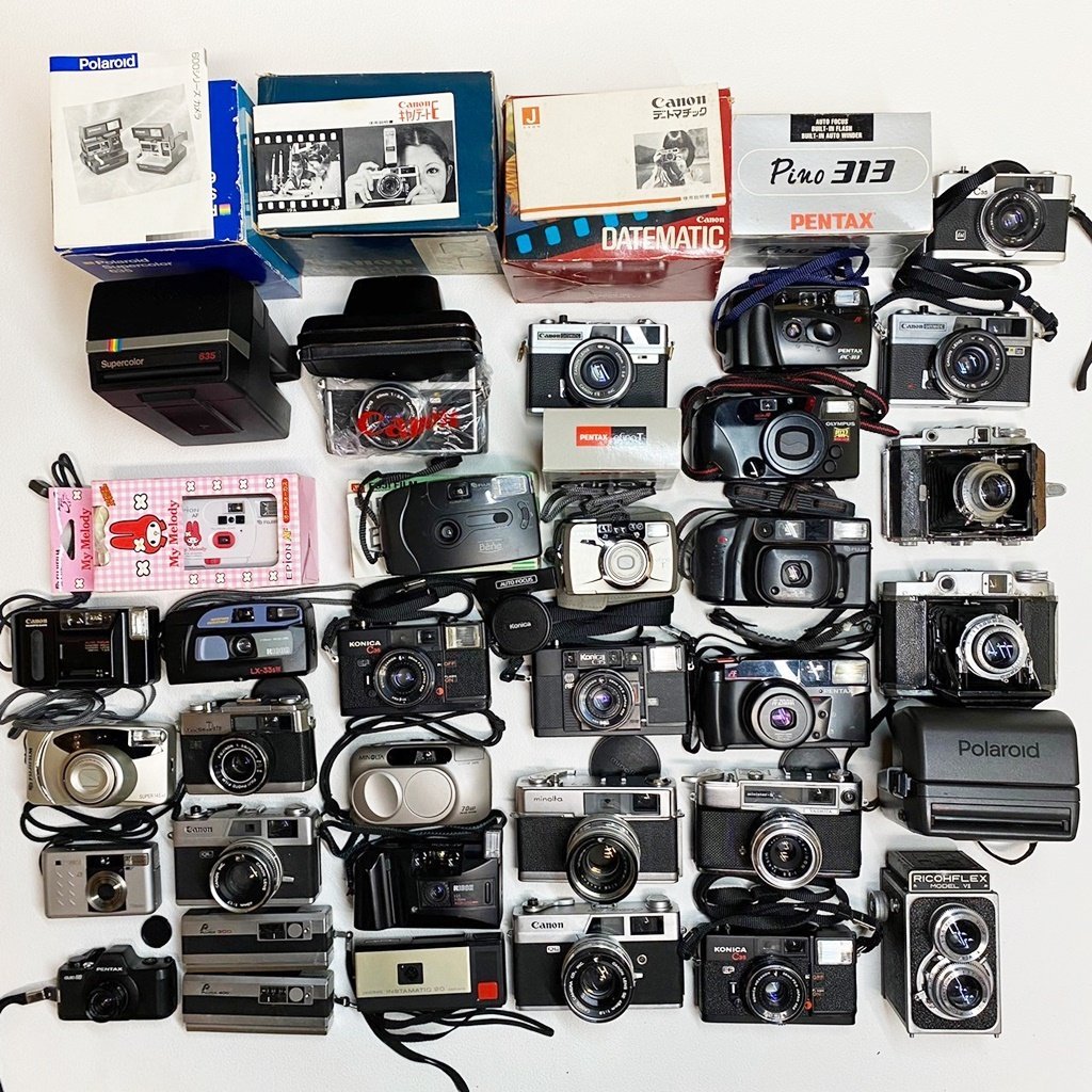 フィルムレトロカメラまとめ売り ※動作未確認 （まとめ売り Canon 