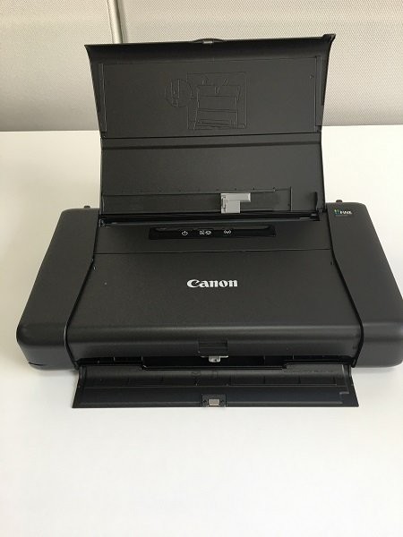 1円スタート Canon インクジェットプリンター PIXUS iP110 モバイルコンパクト ワイヤレスプリント A4対応 無線LAN 小型 軽量 黒 A04227_2