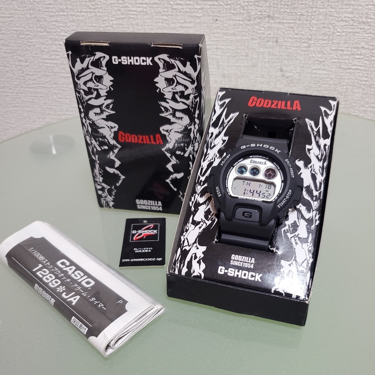 CASIO カシオ G-SHOCK 腕時計 GODZILLA ゴジラ DW-6900FS 動作確認済み 