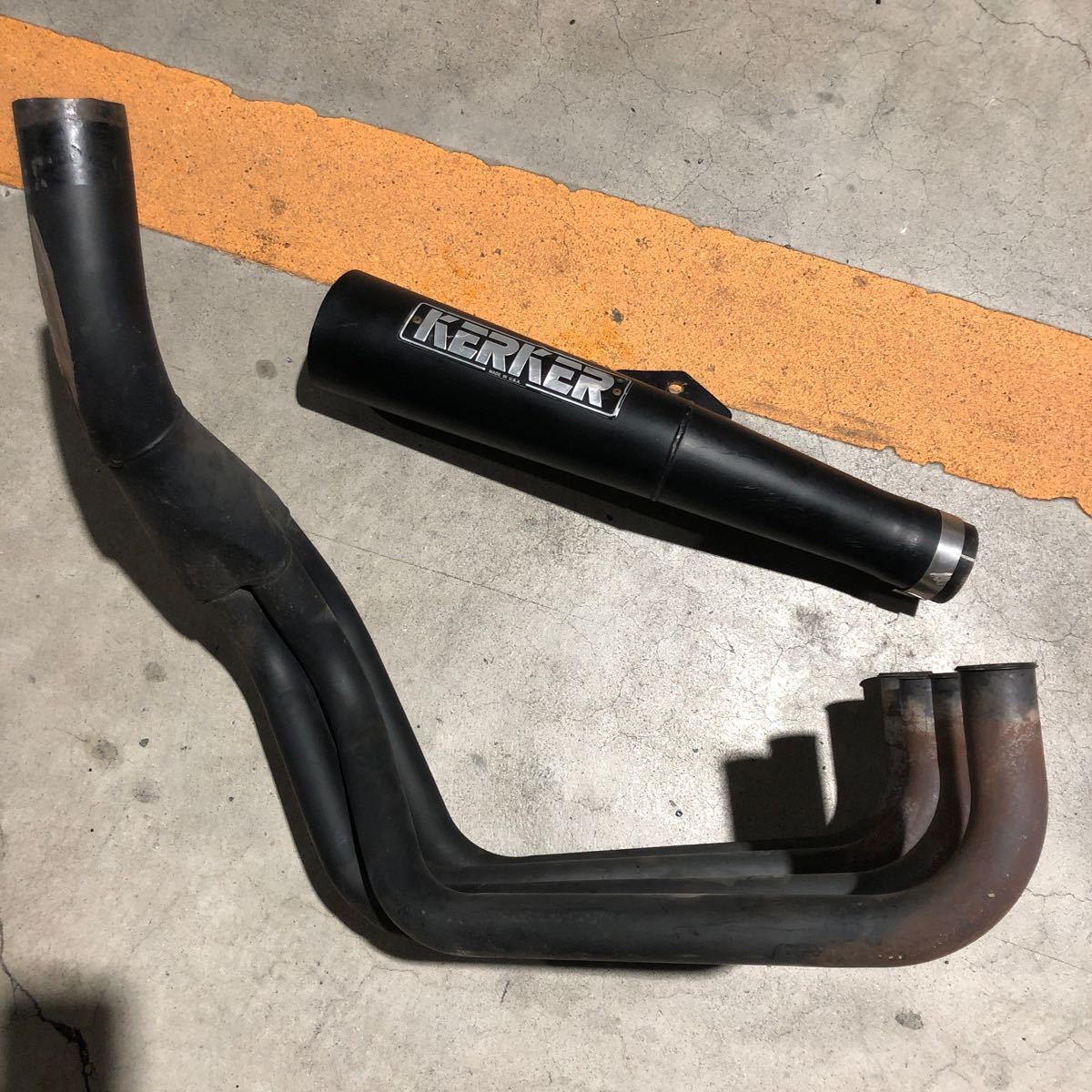 当時物 USA KERKER（カーカー）マフラー 検索用：Z1 Z2 Z750 KZ900