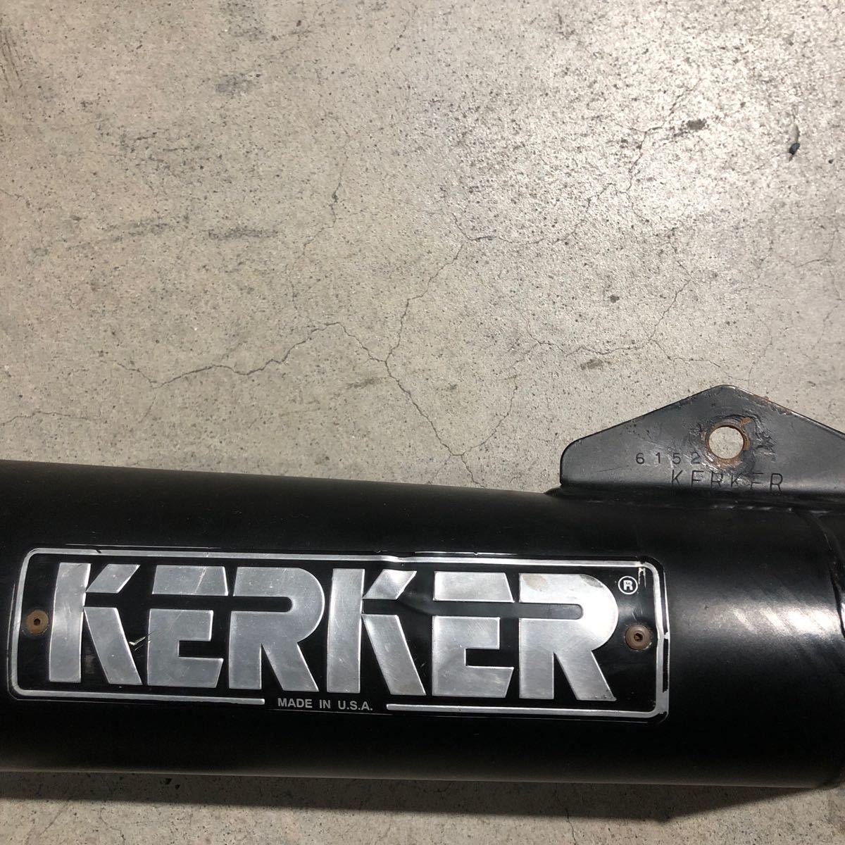 当時物 USA KERKER（カーカー）マフラー 検索用：Z1 Z2 Z750 KZ900