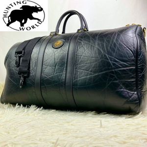 美品 HUNTING WORLD オールレザー ボストンバッグ 楽天市場】ハンティングワールド ボストンバッグの通販