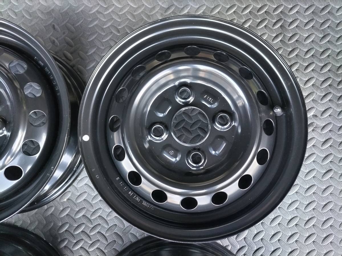 新車外し!カバー跡無し！ダイハツS700Vアトレー純正スチール鉄ホイール
