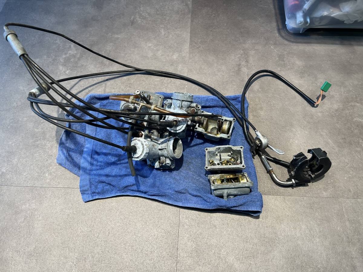 スズキ GT380 キャブレター 実働外し GT380】スズキ サンパチ