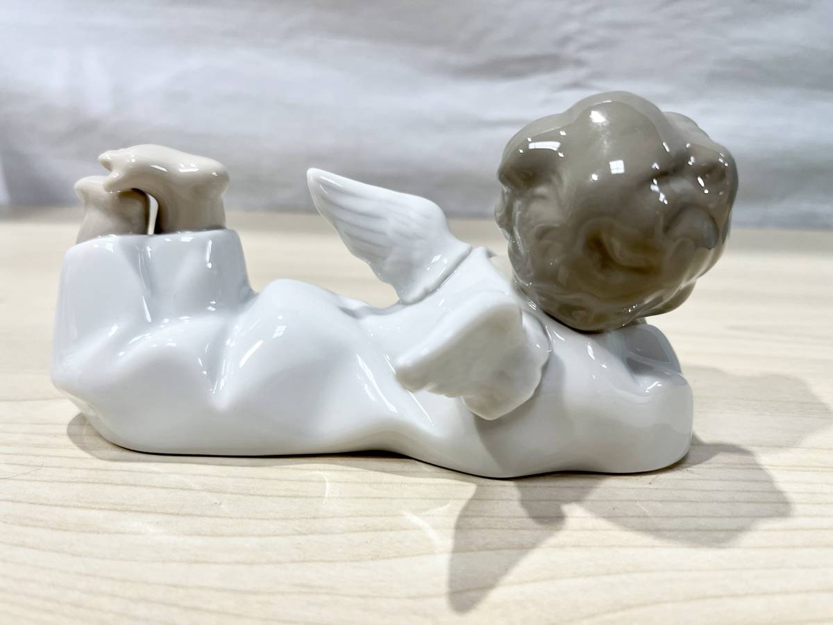 最終値下げ！激レア！マット2体　リヤドロ 天使×2 蘇さ(PEY106) LLADRO リヤドロ 天使シリーズ 可愛い一休み スペイン