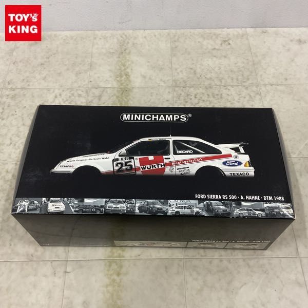 1円〜 ミニチャンプス 1/18 フォード シエラ RS 500 DTM 1988 