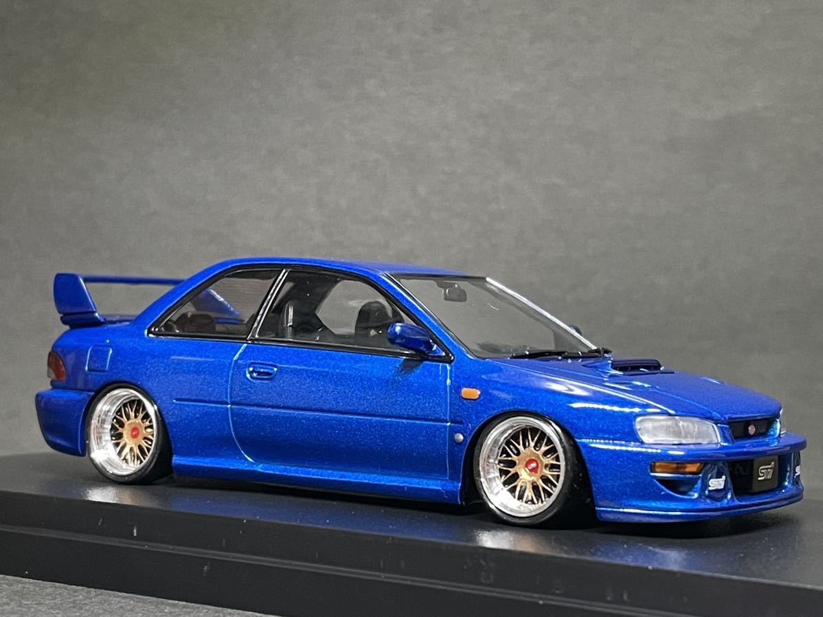 国産名車プレミアムコレクション1/43 SUBARU インプレッサ 22B-STi BBS